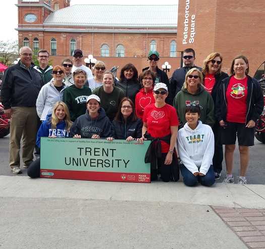 Trent faculty & staff participate in Big Bike for Heart and Stroke 2015 Trent staff & faculty participate in Big Bike for Heart & Stroke
