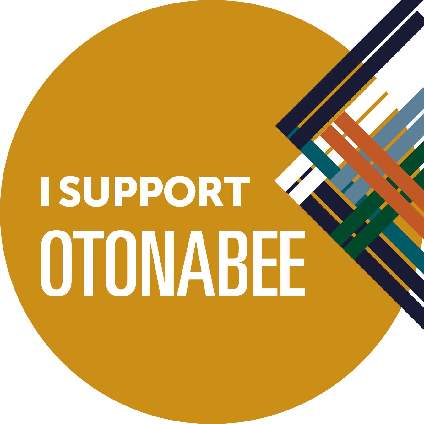 I support Otonabee College button