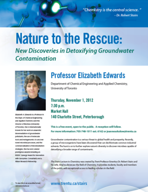 Elizabeth Edwards lecture on Nature to the Rescue 