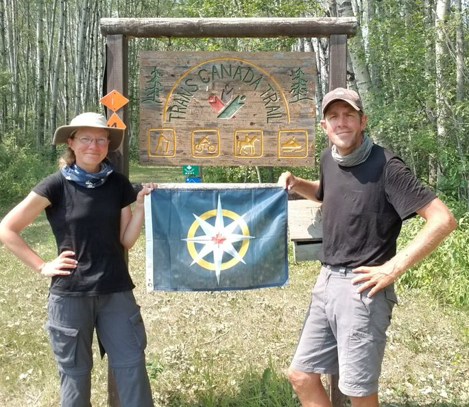 Trent Alumni on a 24000 KM hike for trent news story