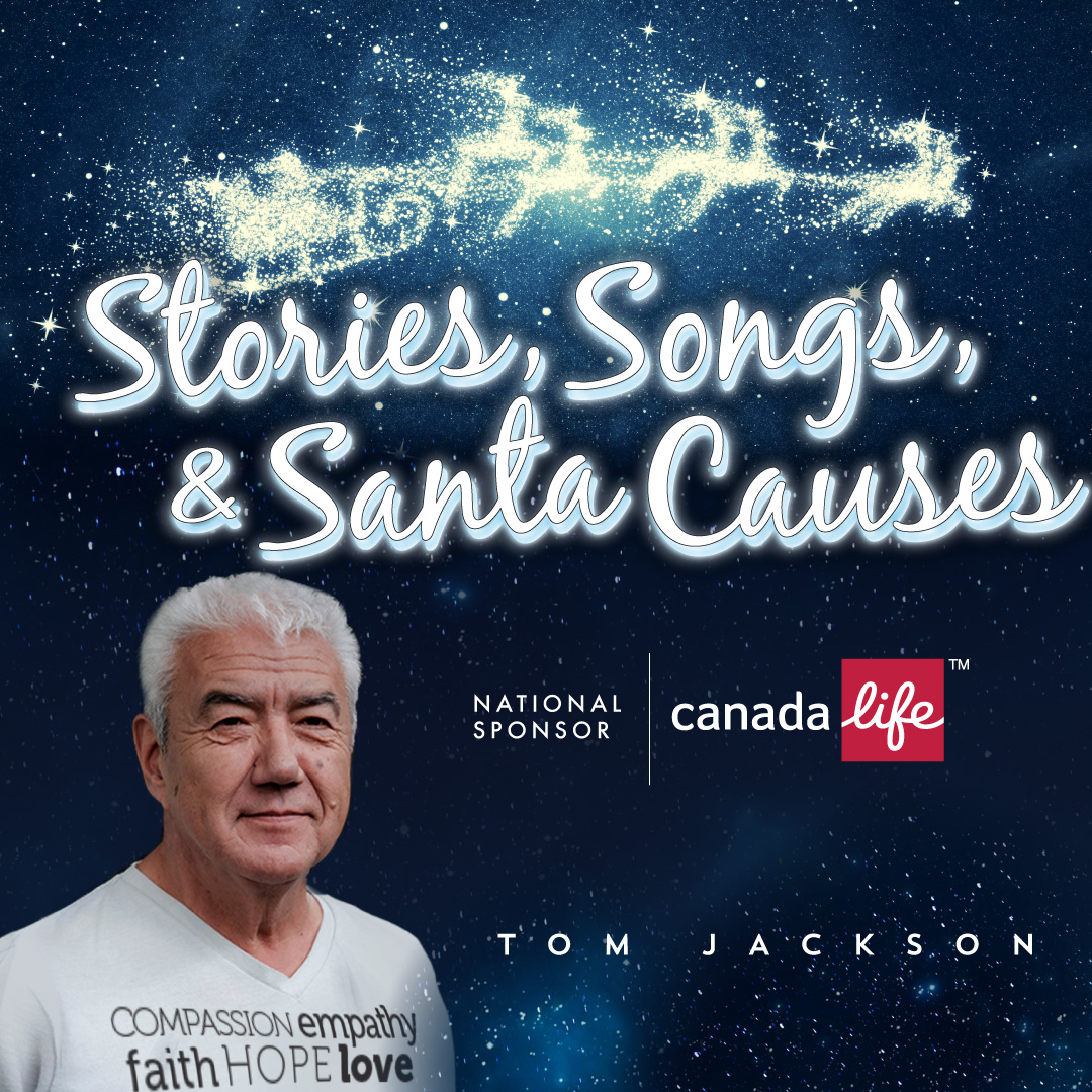 Poster image of Stories, Songs, & Santa Causes Event