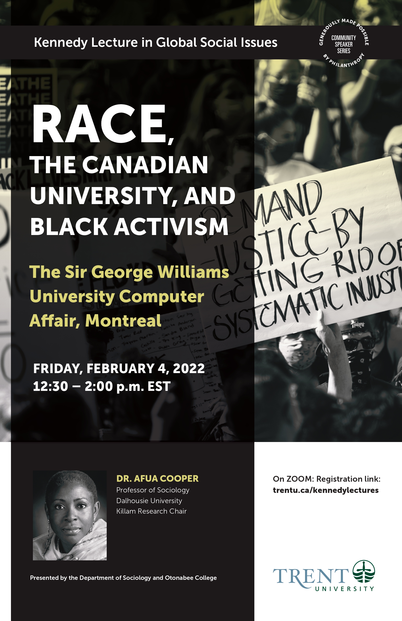 Kennedy Lecture 2020 Poster