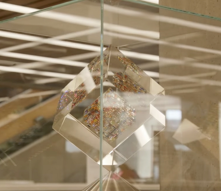 Photo of sculpture titled Double Tone by artist Jon Kuhn