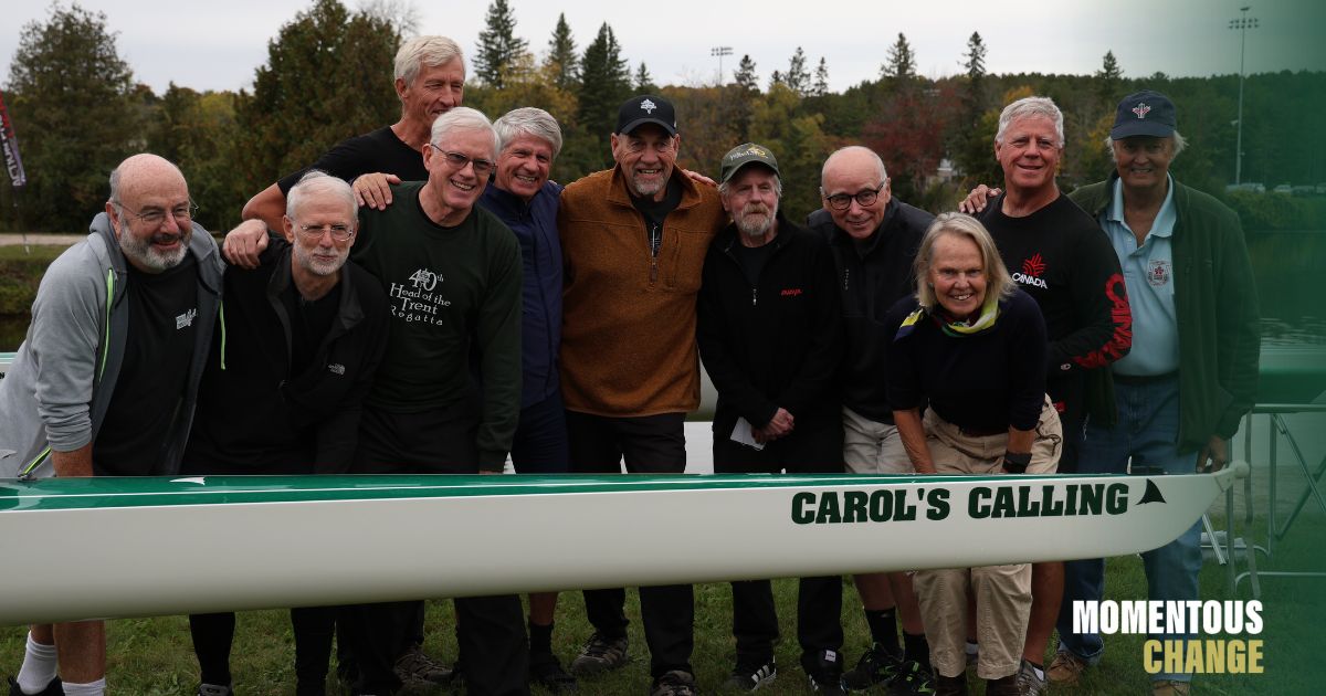Trent University Rowing Club celebration image