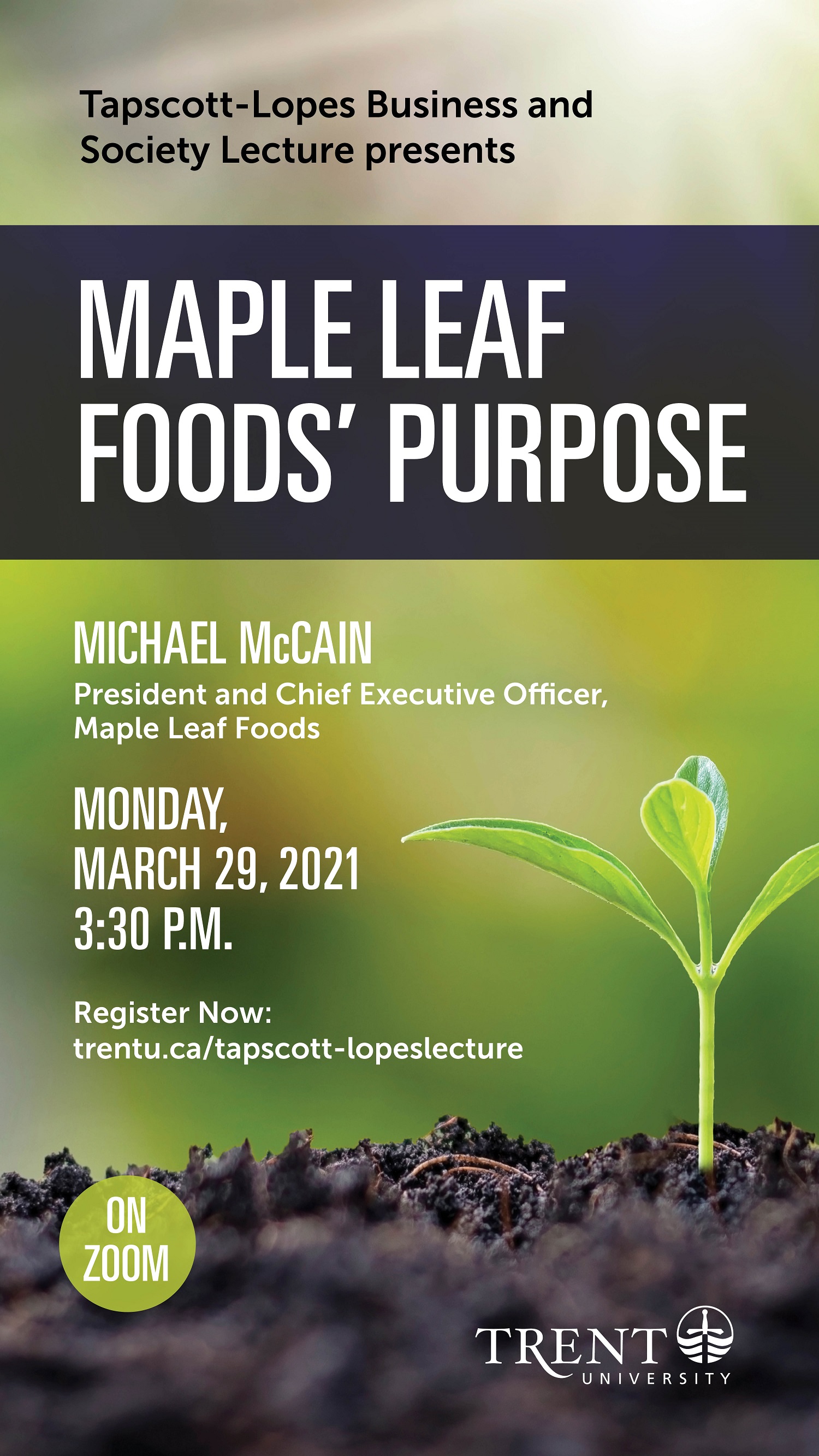 Maple Leaf Foods' Purpose
