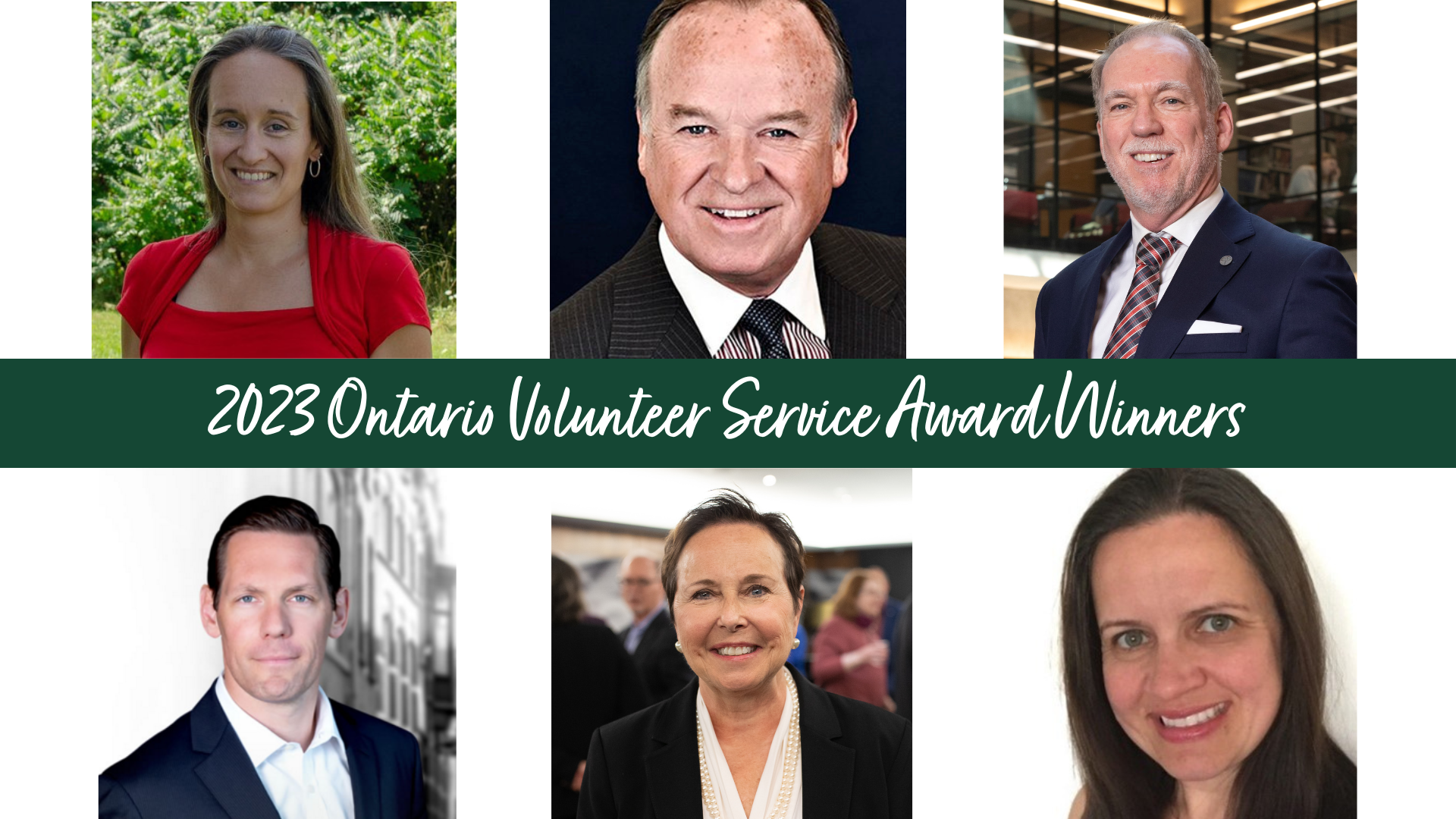 2023 Volunteer and Ontario Service Awards recipients