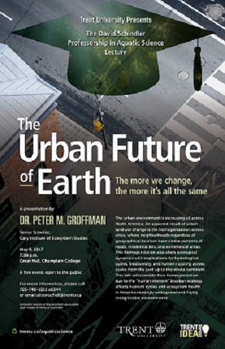 The Urban Future of Earth Lecture Poster