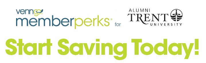 venngo memberperks for trent alumni logos