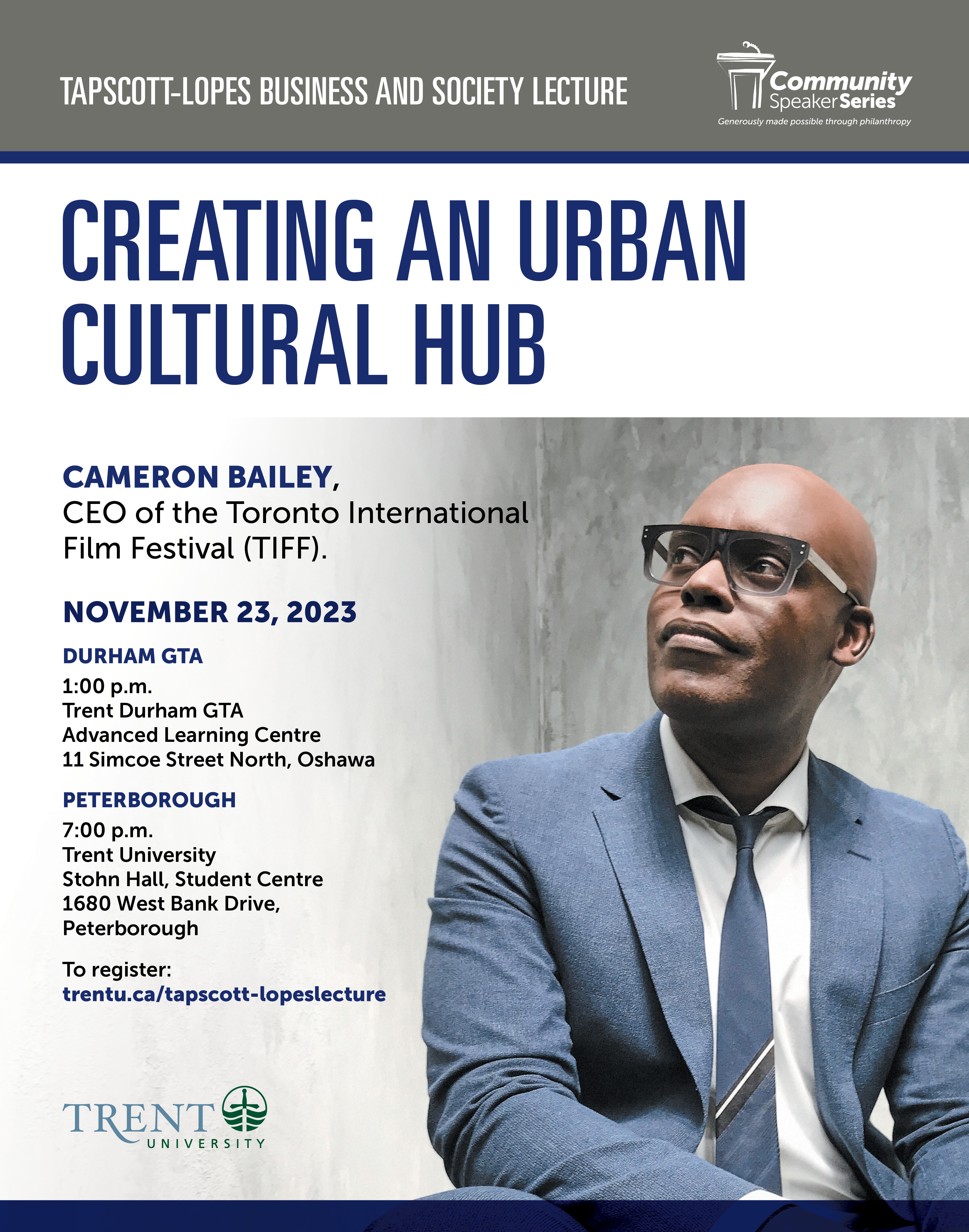 Creating An Urban Cultural Hub poster