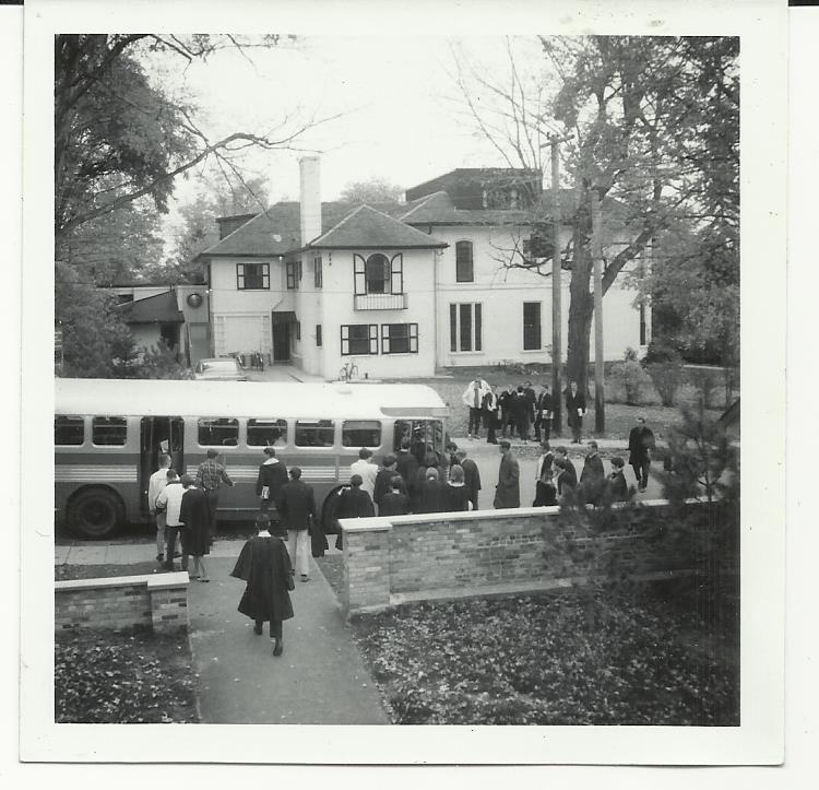 Old photo of Traill College