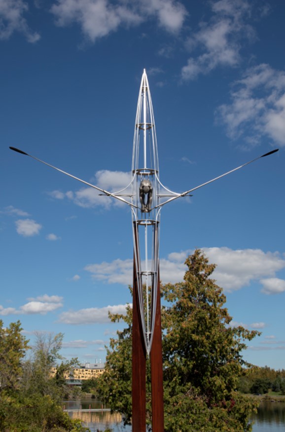 Image of Dead Reckoning Monumental which was recently installed