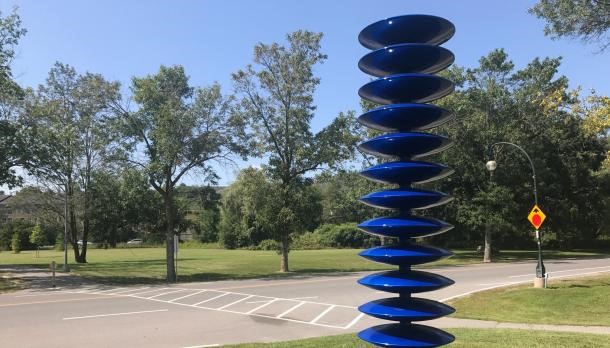 Sculpture of Portal by David James