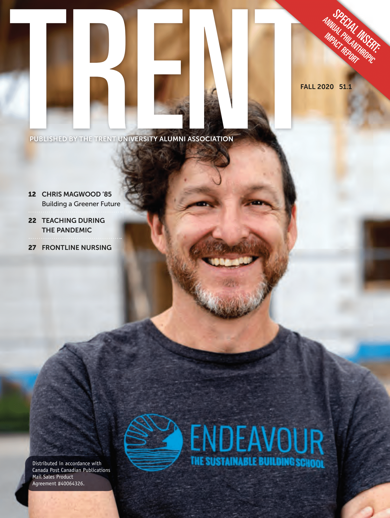 trent magazine fall 2020 cover