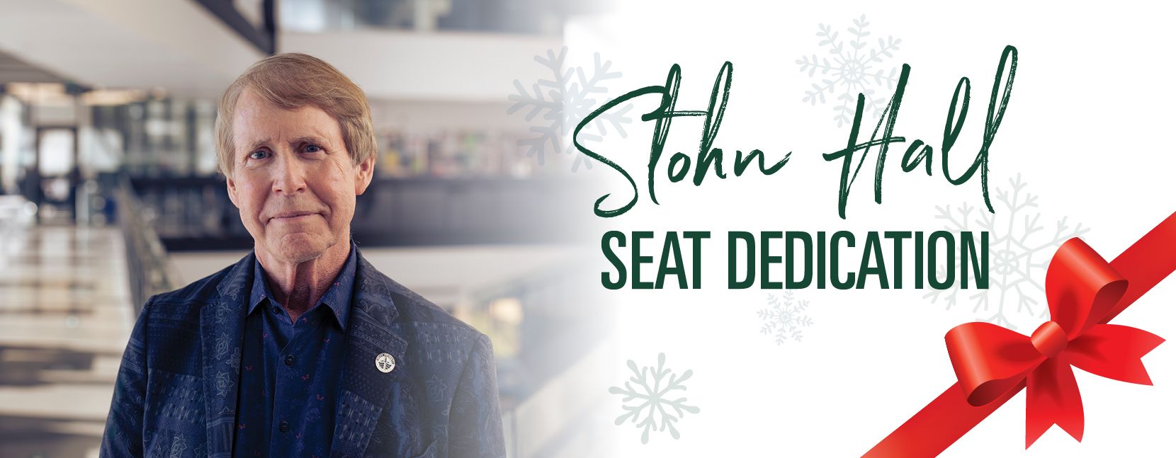 Stohn Hall Seat Dedication