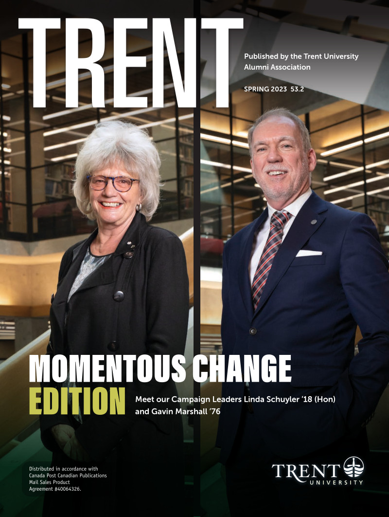 Trent Magazine Momentous Change Edition Cover Image